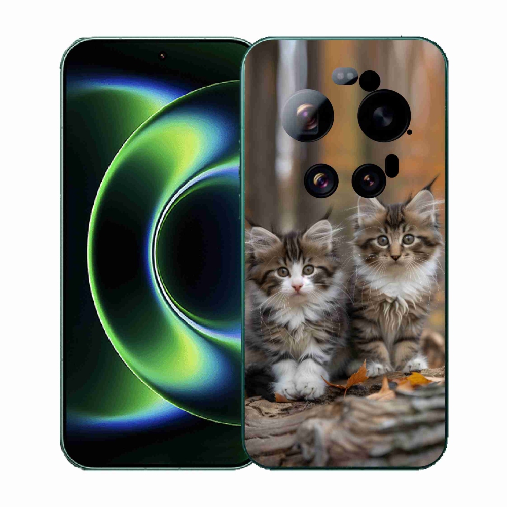 Gél borítás mmCase a Xiaomi 17 Ultra - cat duo 3 számára