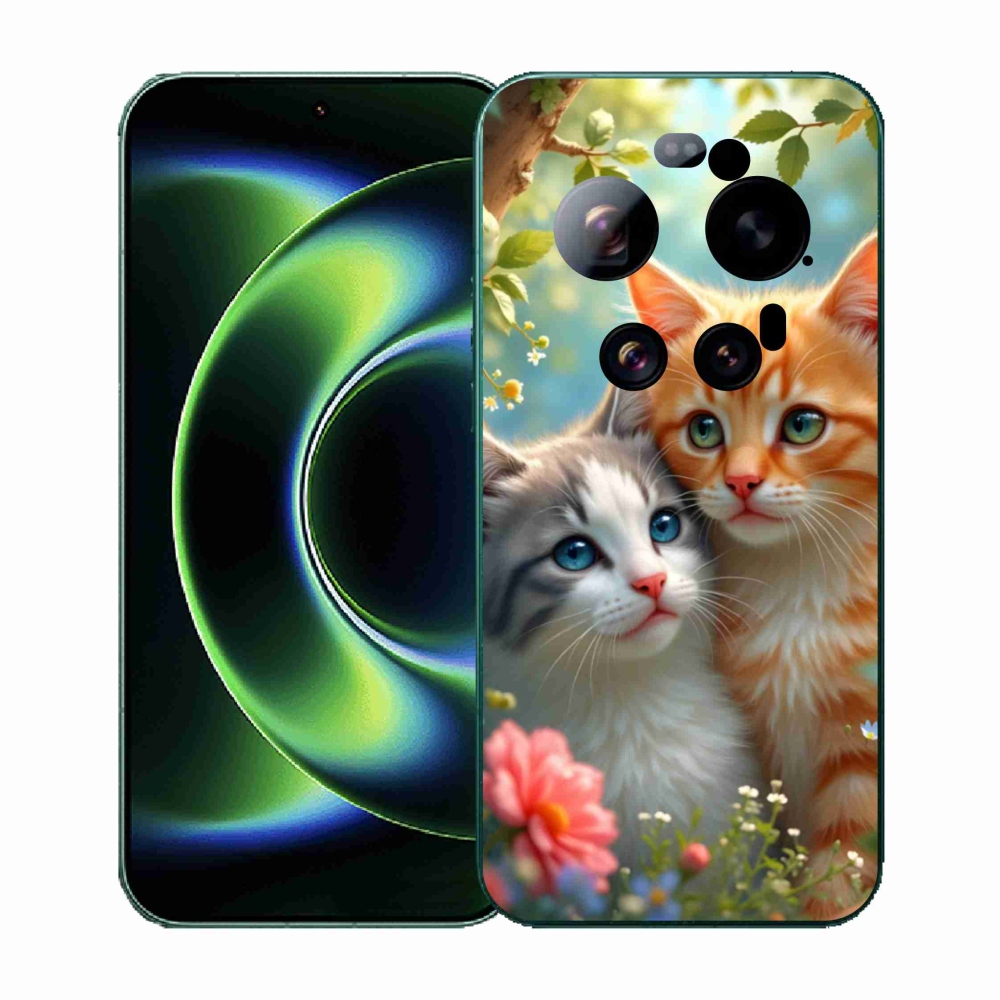 Gél borítás mmCase a Xiaomi 17 Ultra - macska szeretet 2