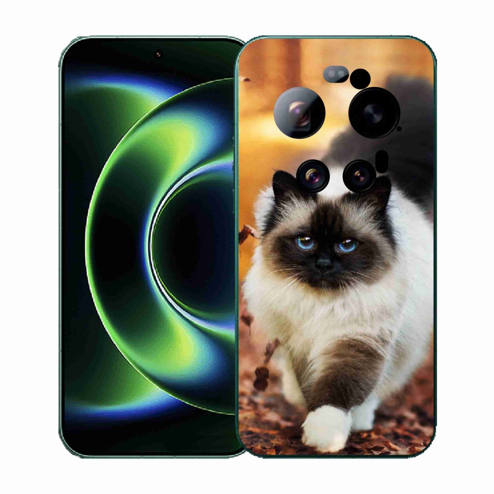 Gél borítás mmCase a Xiaomi 17 Ultra számára - macska