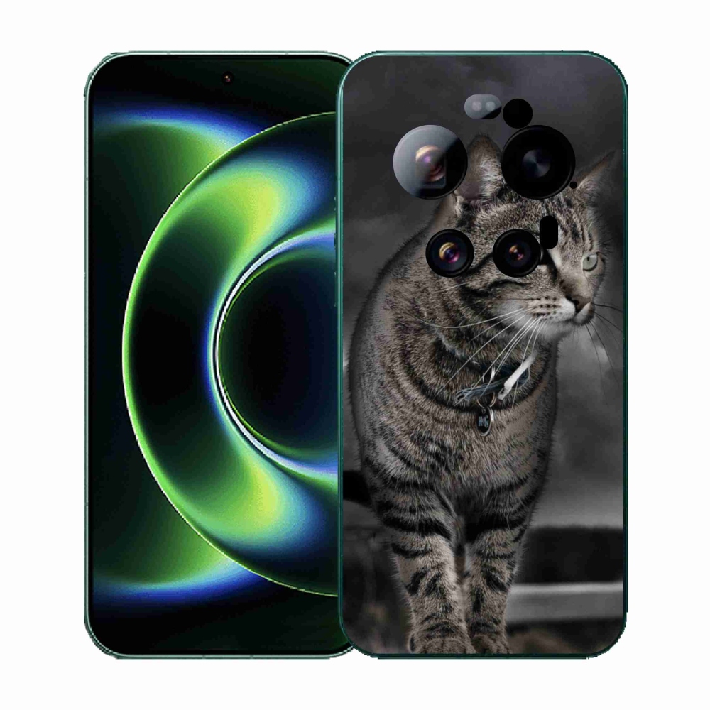 Gél borítás mmCase a Xiaomi 17 Ultra számára - macska