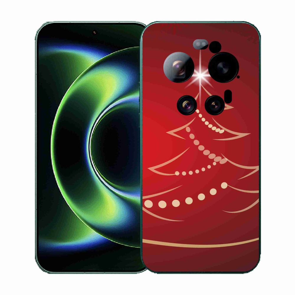 Gél borítás mmCase a Xiaomi 17 Ultra számára - karácsonyfa karikatúra