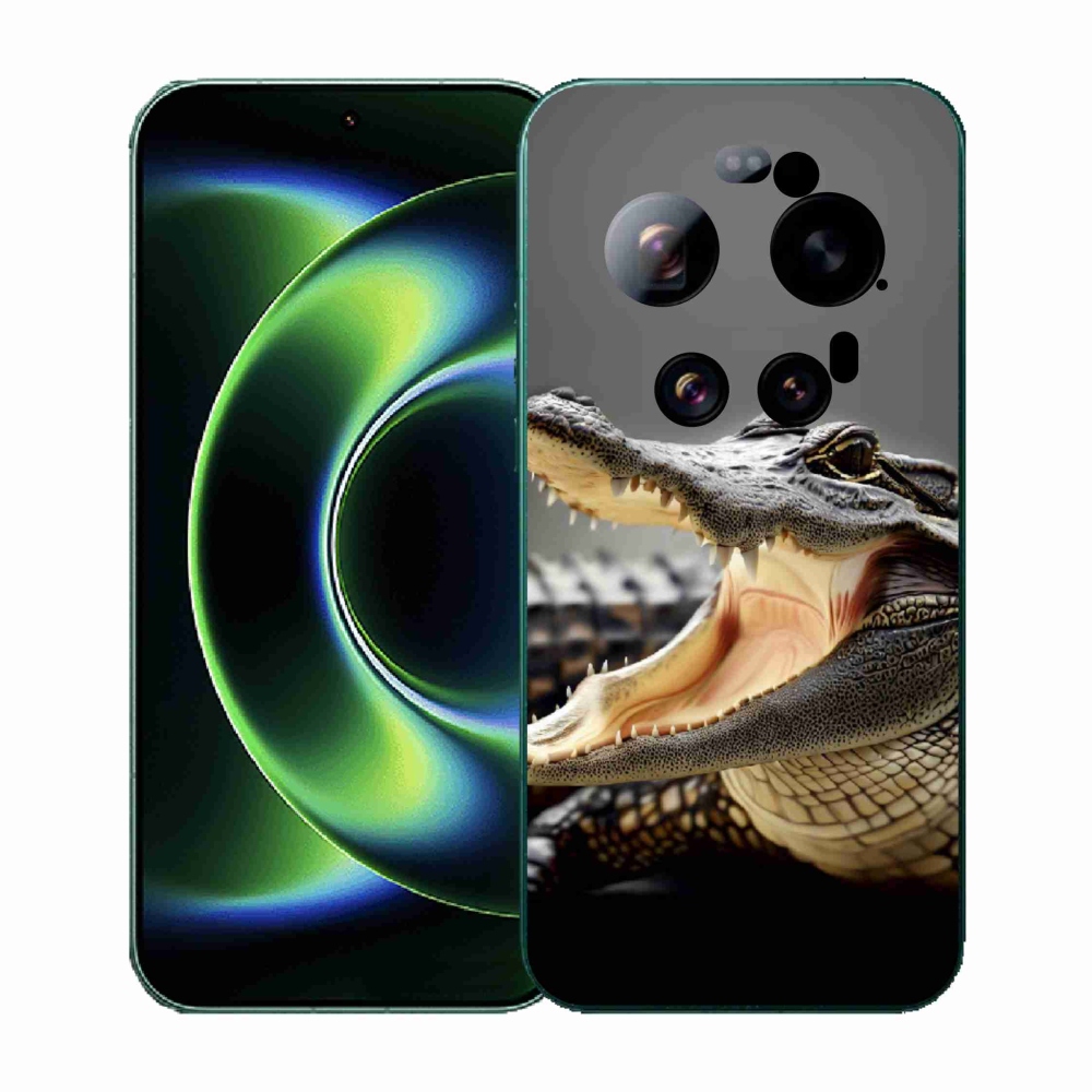 Gél borítás mmCase a Xiaomi 17 Ultra számára - krokodil