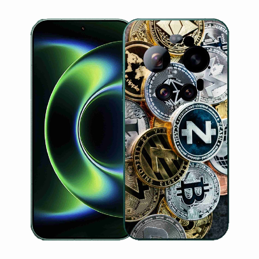 Gél borítás mmCase a Xiaomi 17 Ultra számára - kriptovaluták