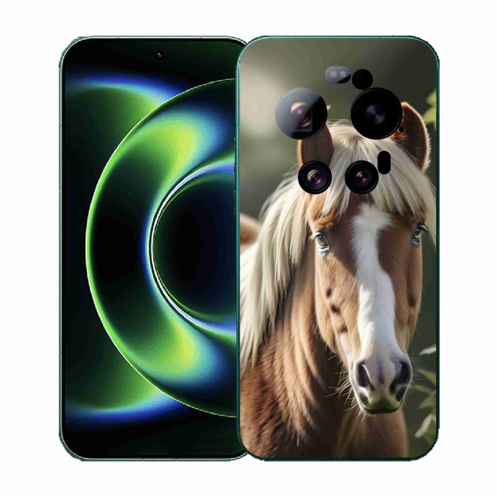 Gél borítás mmCase a Xiaomi 17 Ultra számára - ló könnyű sörénnyel