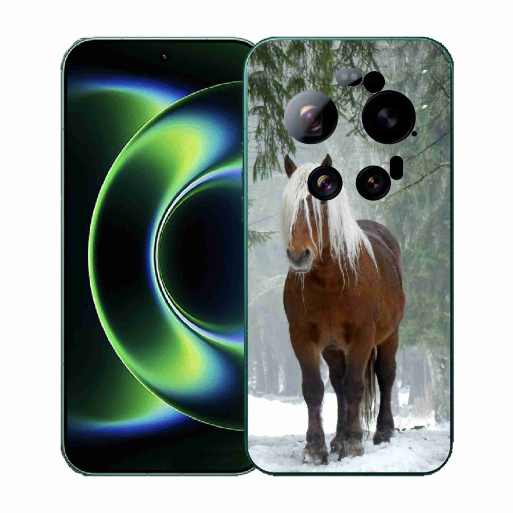 Gél borítás mmCase a Xiaomi 17 Ultra számára - ló az erdőben