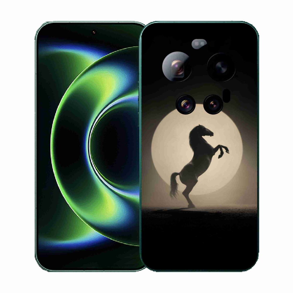 Gél borítás mmCase a Xiaomi 17 Ultra számára - ló sziluettben