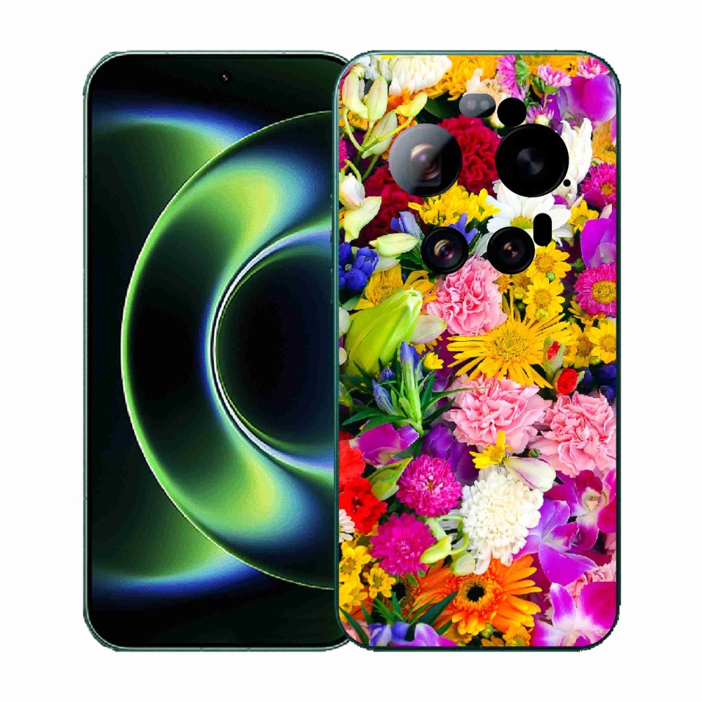 Gél borító mmCase a Xiaomi 17 Ultra - virágok 12