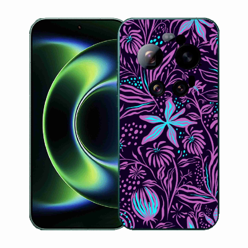 Gél borító mmCase a Xiaomi 17 Ultra - virágok 2