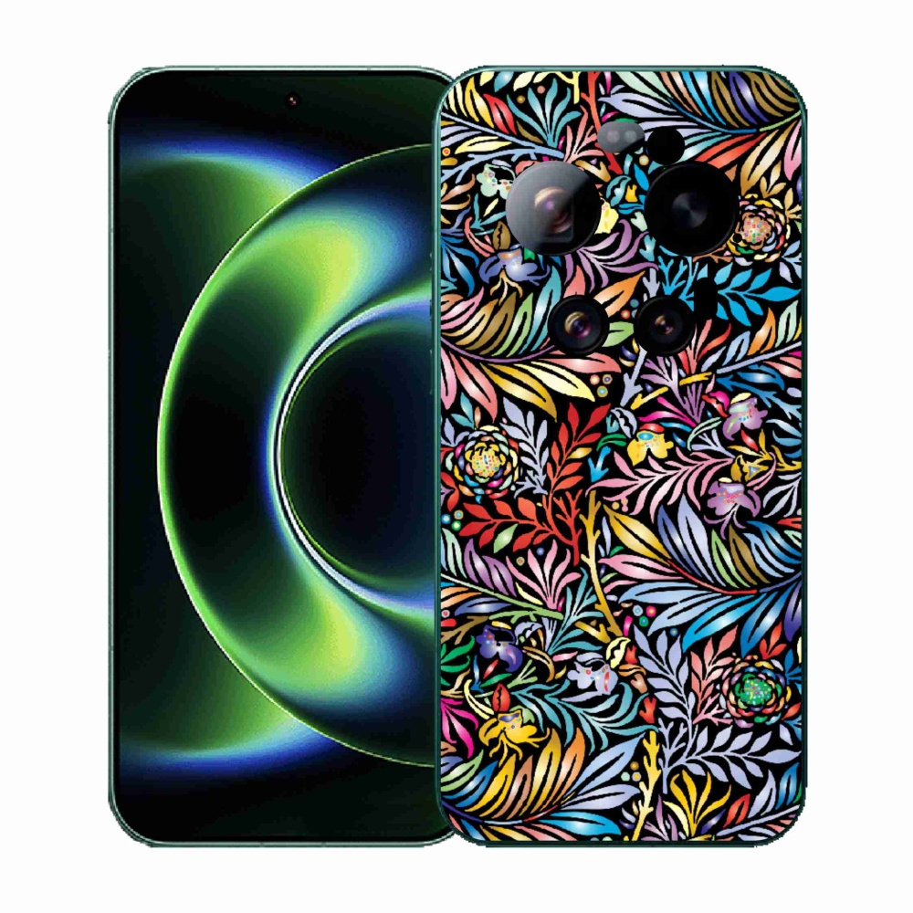 Gél borító mmCase a Xiaomi 17 Ultra - virágok 5