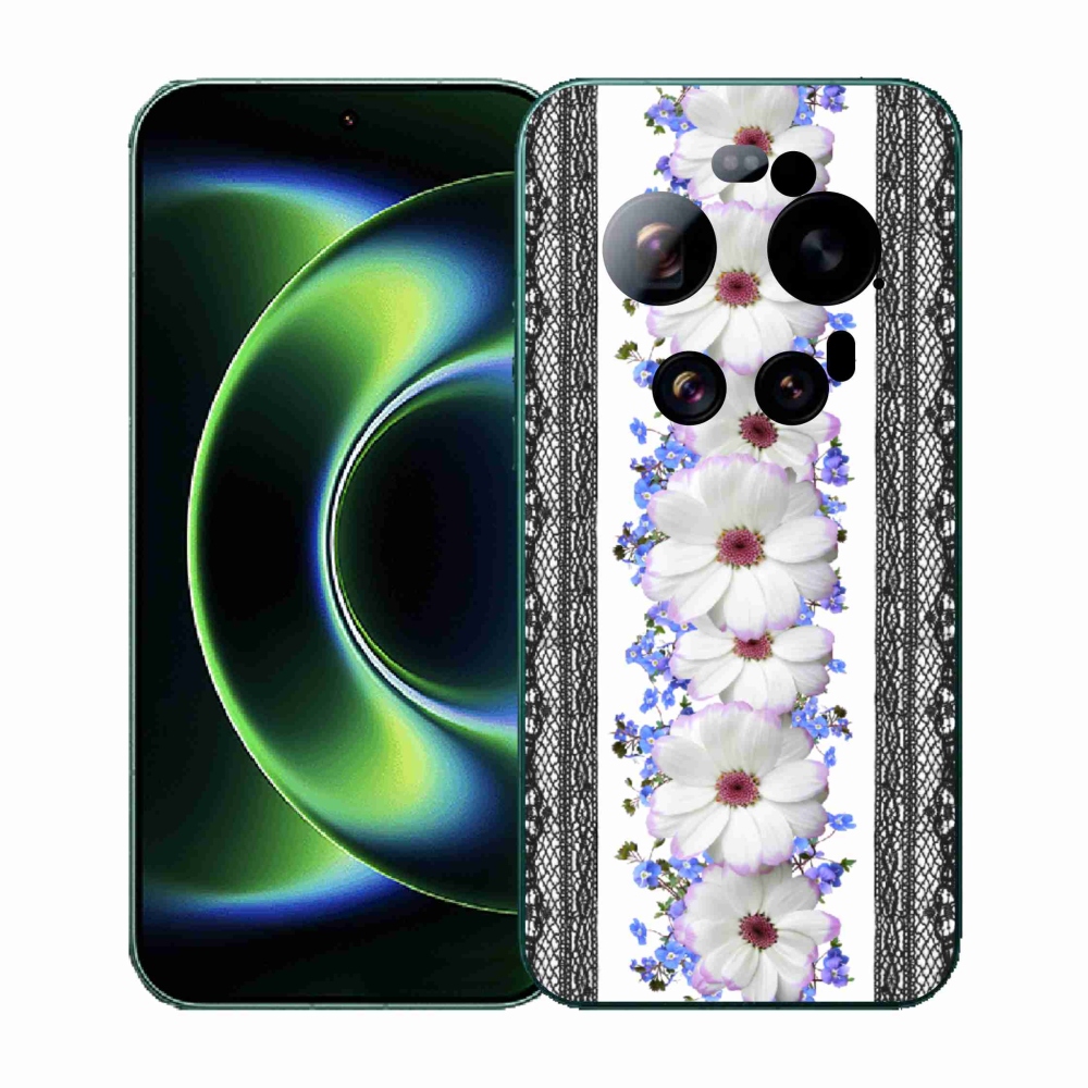 Gél borítás mmCase a Xiaomi 17 Ultra - virágok 8