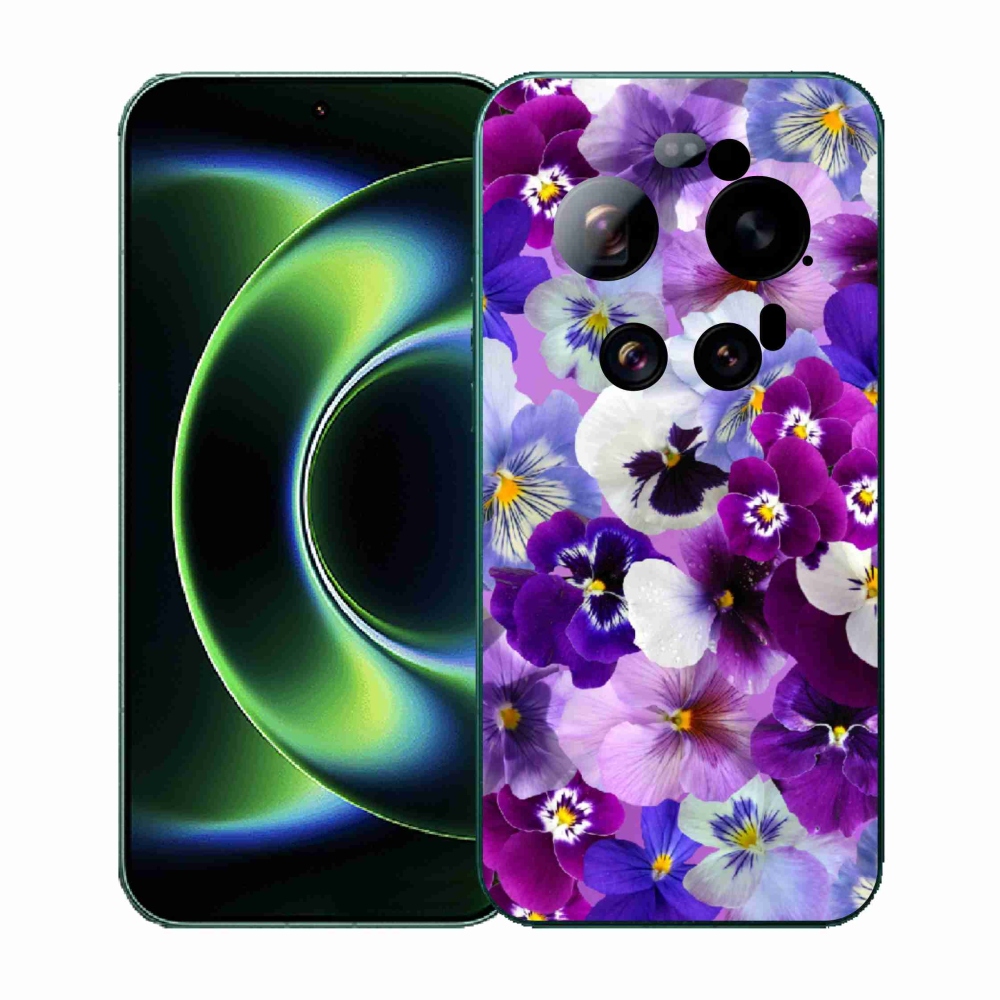 Gél borító mmCase a Xiaomi 17 Ultra - virágok 9