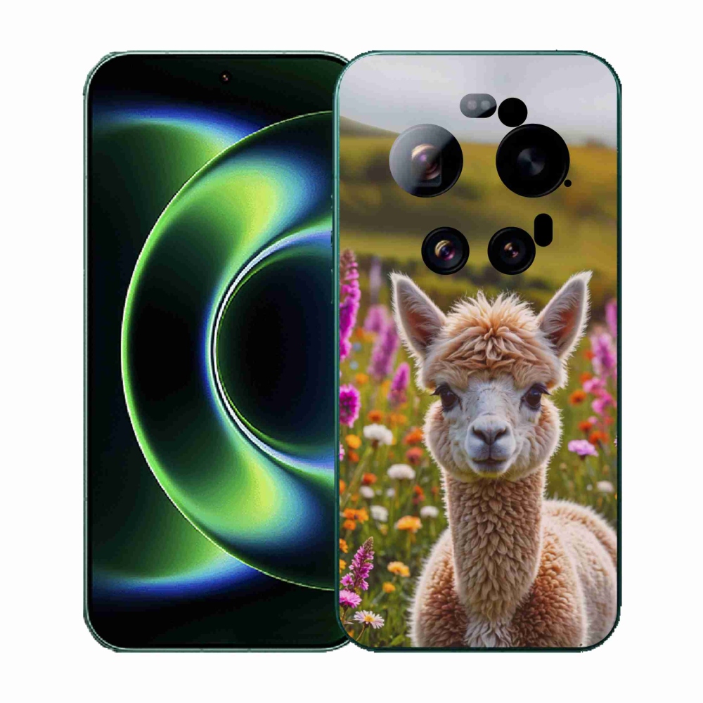 Gél borítás mmCase a Xiaomi 17 Ultra számára - láma a réten