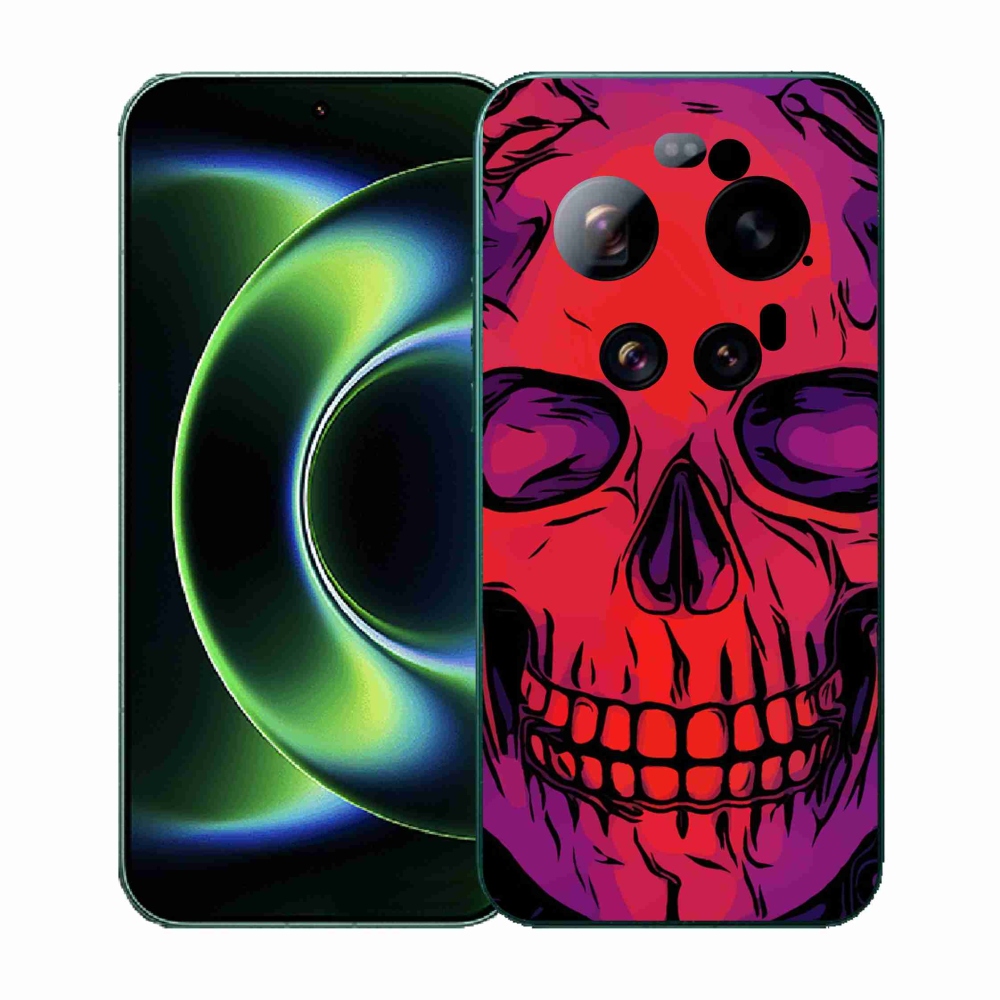 Gél borítás mmCase a Xiaomi 17 Ultra számára - koponya