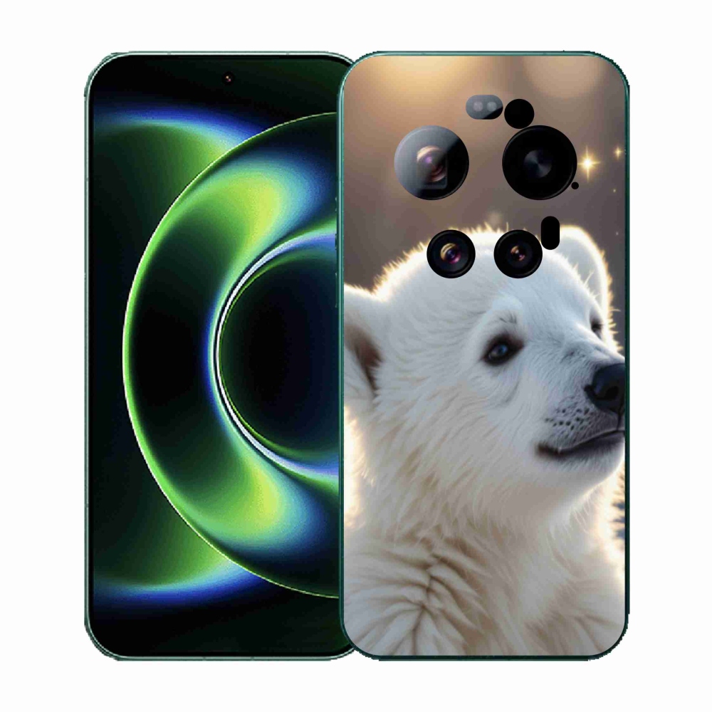 Gél borítás mmCase a Xiaomi 17 Ultra számára - jegesmedve