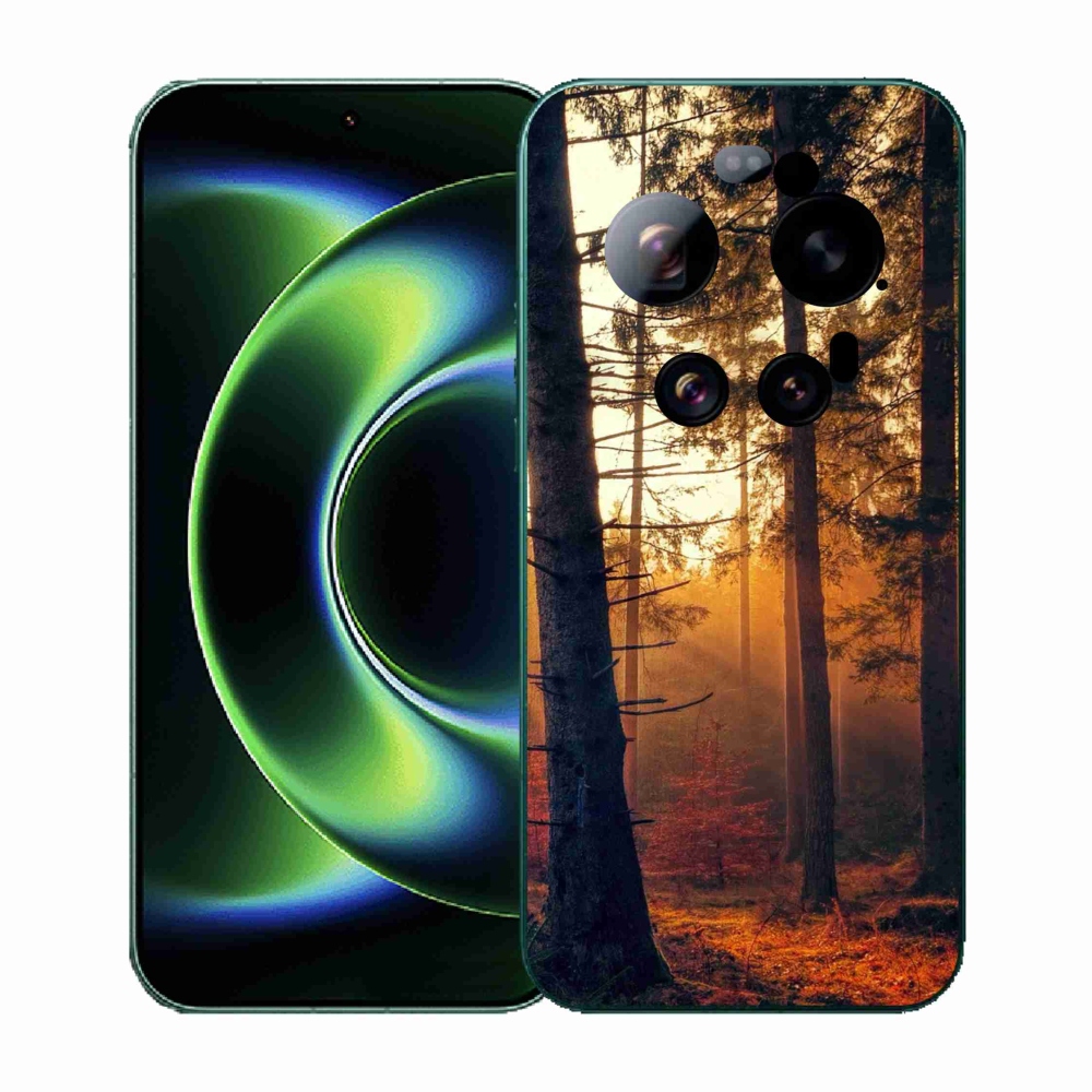 Gél borítás mmCase a Xiaomi 17 Ultra számára - erdő