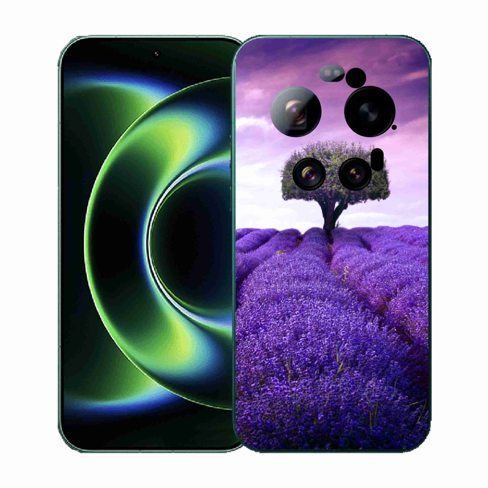 Gél borítás mmCase a Xiaomi 17 Ultra számára - levendula rét