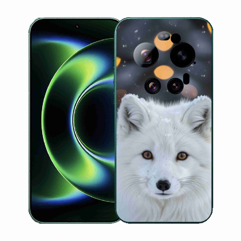 Gél borítás mmCase a Xiaomi 17 Ultra számára - polár róka