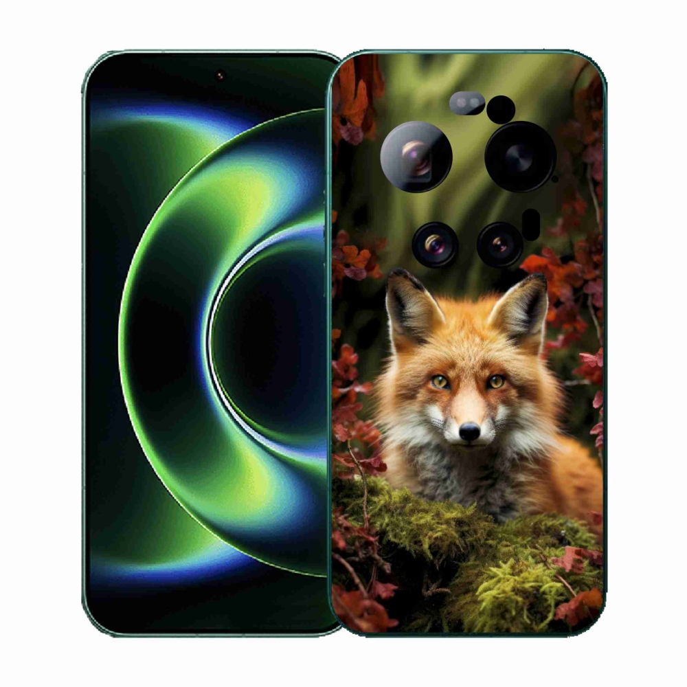 Gél borítás mmCase a Xiaomi 17 Ultra számára - róka az erdőben
