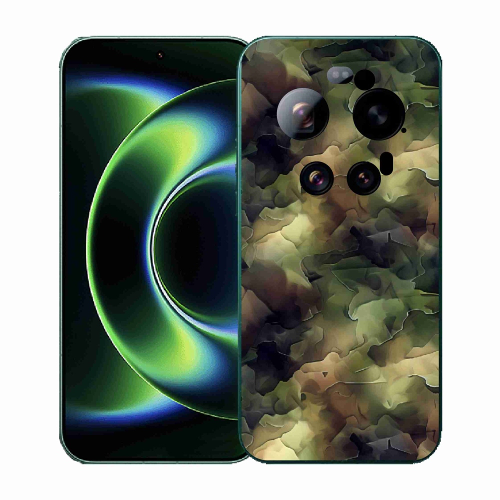 Gél borítás mmCase a Xiaomi 17 Ultra számára - terepszínű minta 10