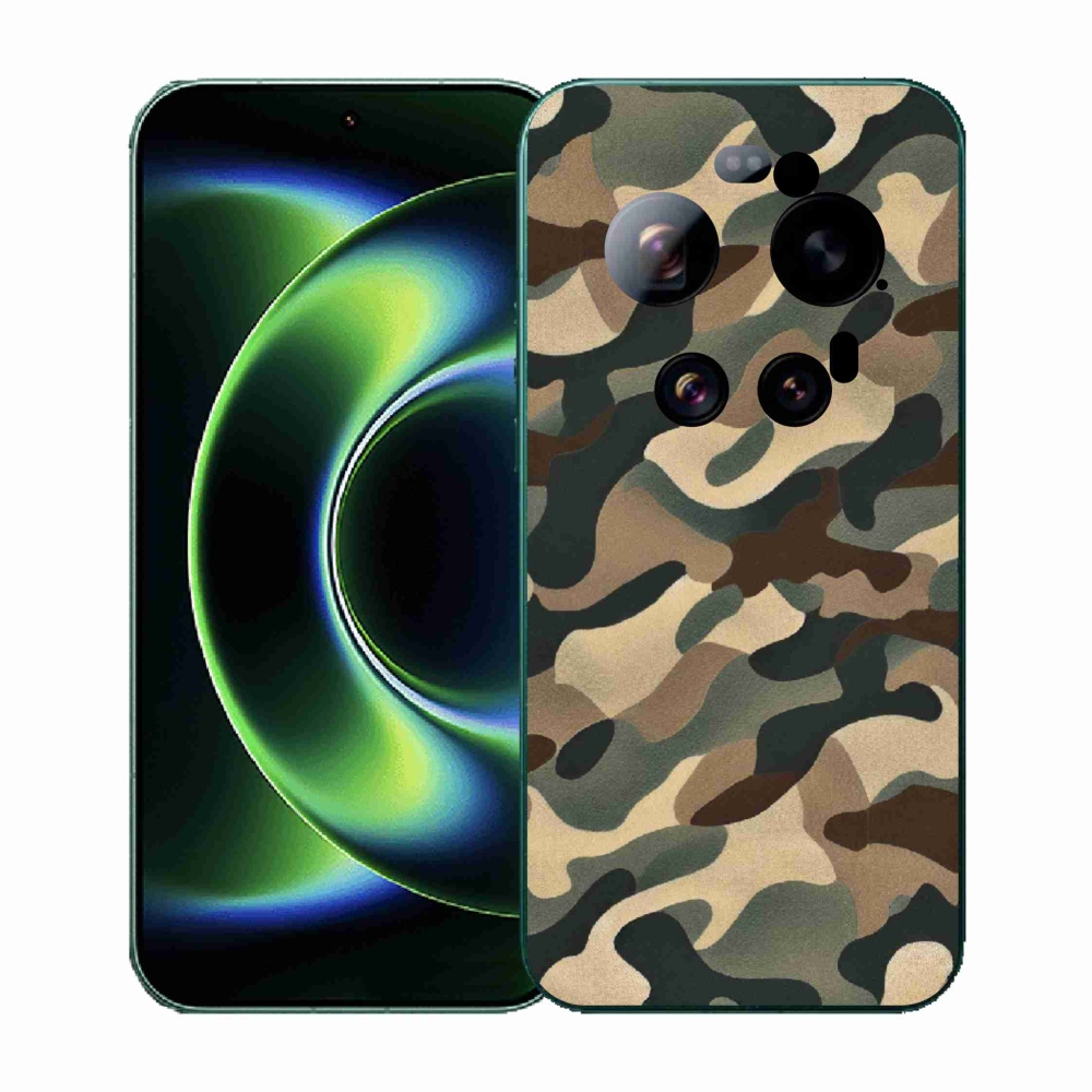 Gél borítás mmCase a Xiaomi 17 Ultra számára - terepszínű minta 11