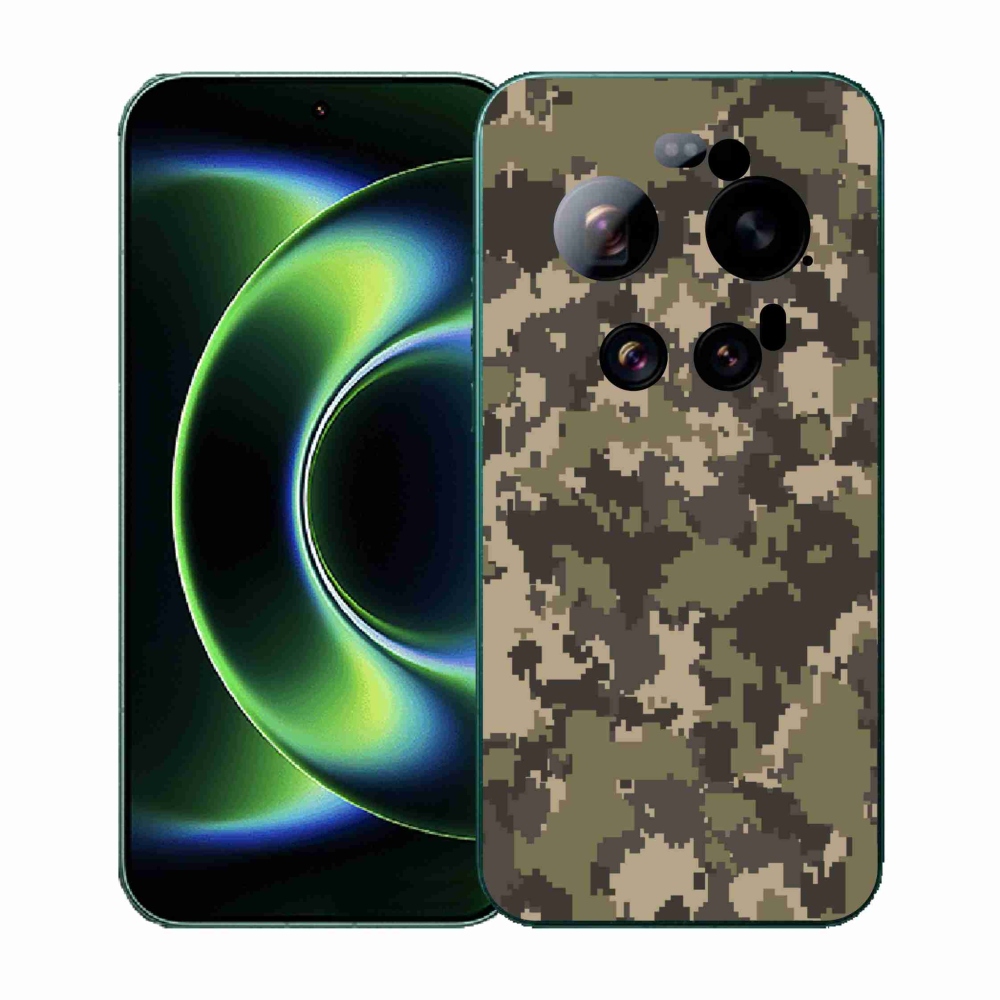 Gél borítás mmCase a Xiaomi 17 Ultra számára - álcázó minta 12