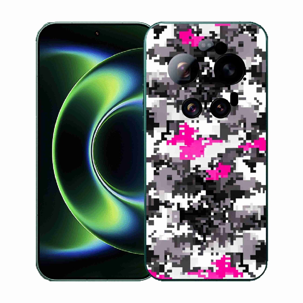 Gél borítás mmCase a Xiaomi 17 Ultra - terepszínű minta 4