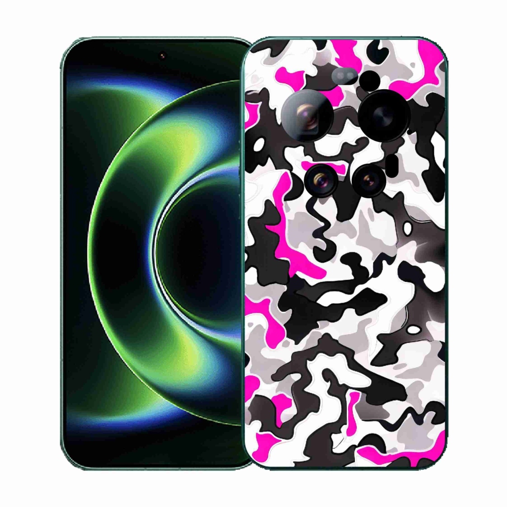 Gél borítás mmCase a Xiaomi 17 Ultra számára - álcázó minta 5