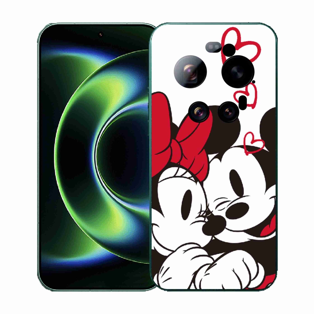 Gél borítás mmCase a Xiaomi 17 Ultra számára - minnie és mickey
