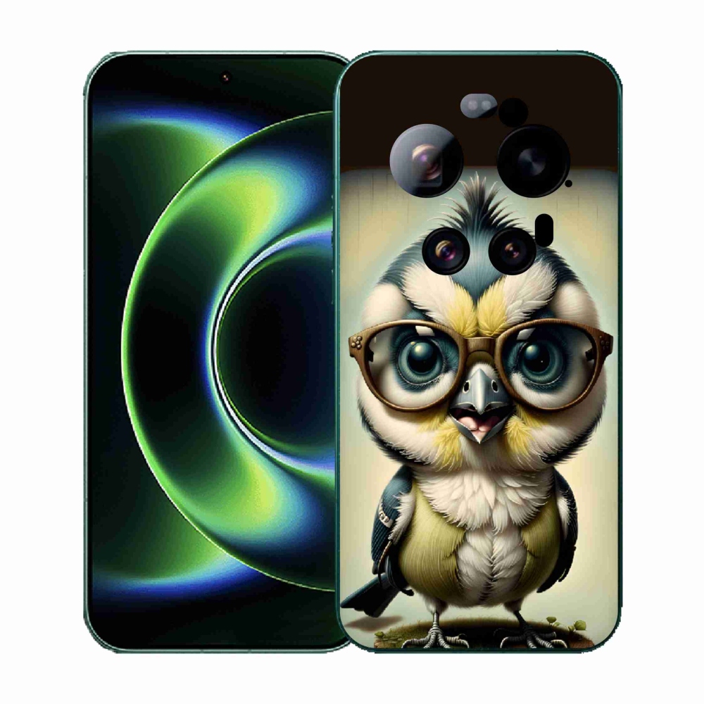 Gél borítás mmCase a Xiaomi 17 Ultra - cub szemüveggel