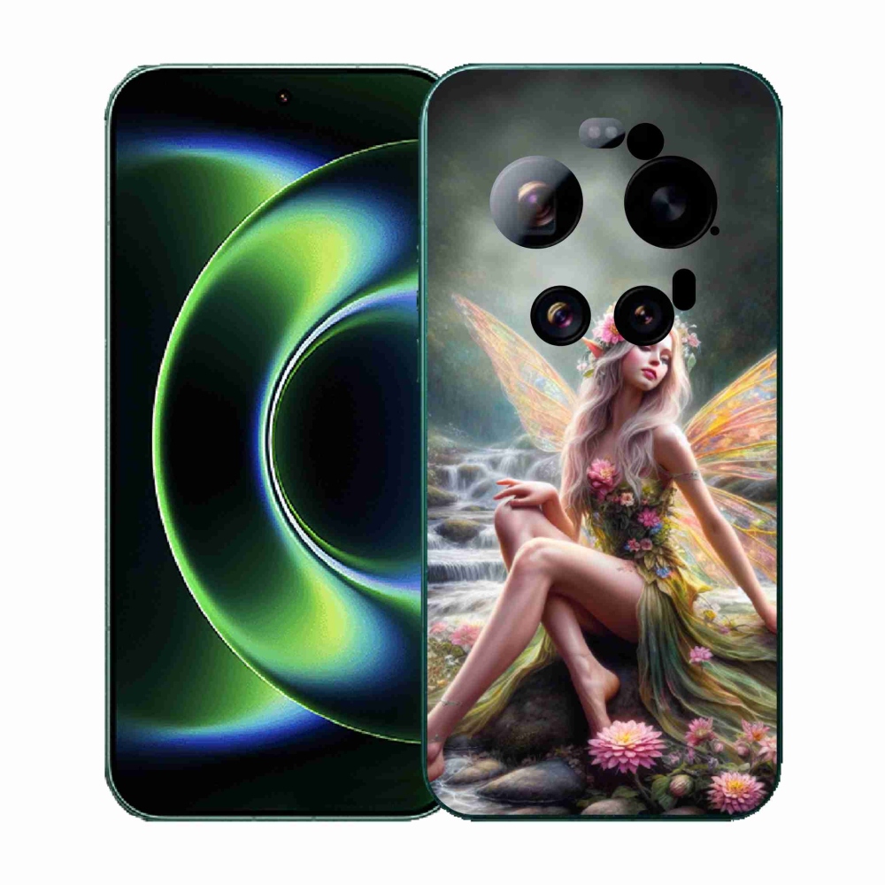 Gél borító mmCase a Xiaomi 17 Ultra - pillangó nő 1