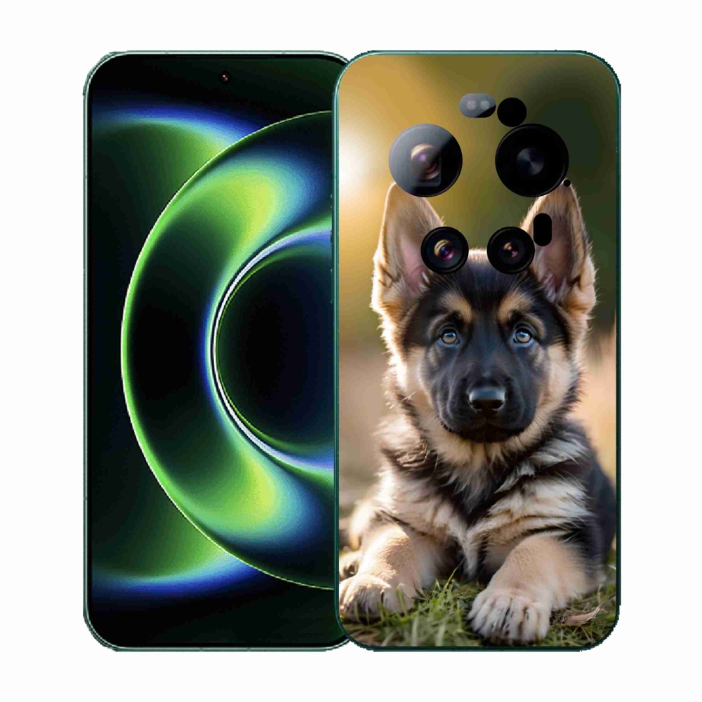 Gél borítás mmCase a Xiaomi 17 Ultra számára - Német juhászkutya a természetben