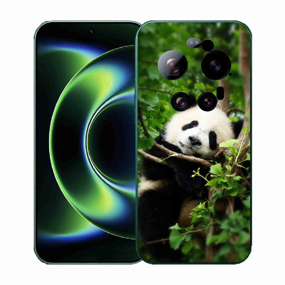 Gél borítás mmCase a Xiaomi 17 Ultra számára - panda