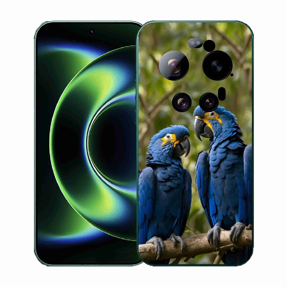 Gél borítás mmCase a Xiaomi 17 Ultra számára - papagáj duó