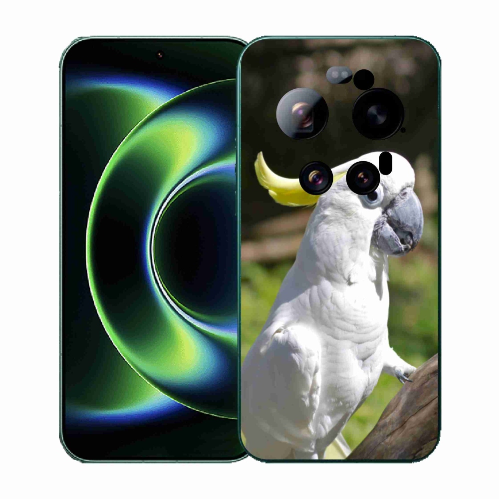 Gél borítás mmCase a Xiaomi 17 Ultra számára - papagáj kakadu 2