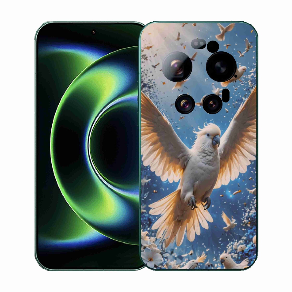 Gél borítás mmCase a Xiaomi 17 Ultra számára - papagáj kakadu