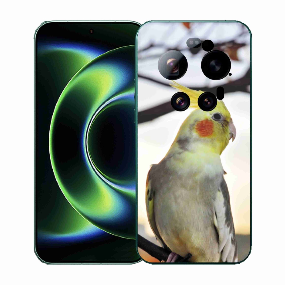 Gél borítás mmCase a Xiaomi 17 Ultra számára - papagáj korela