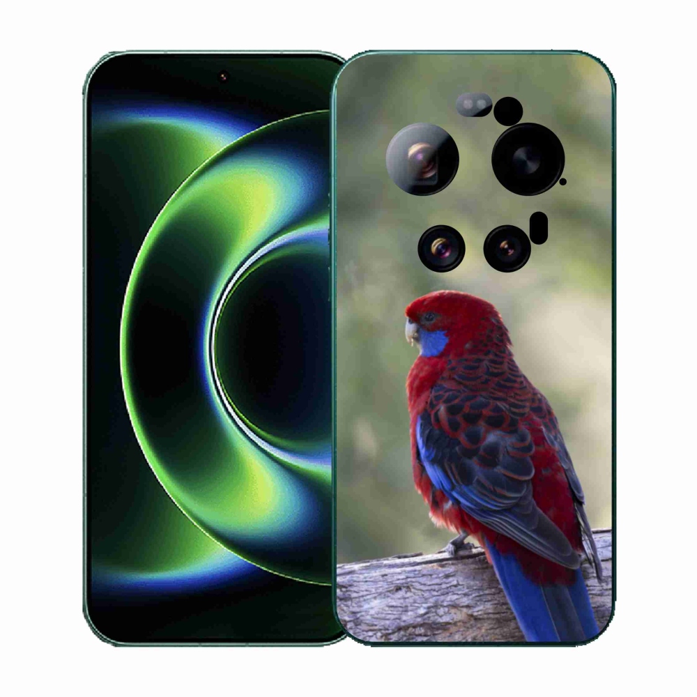 Gél borítás mmCase a Xiaomi 17 Ultra számára - papagáj rosela