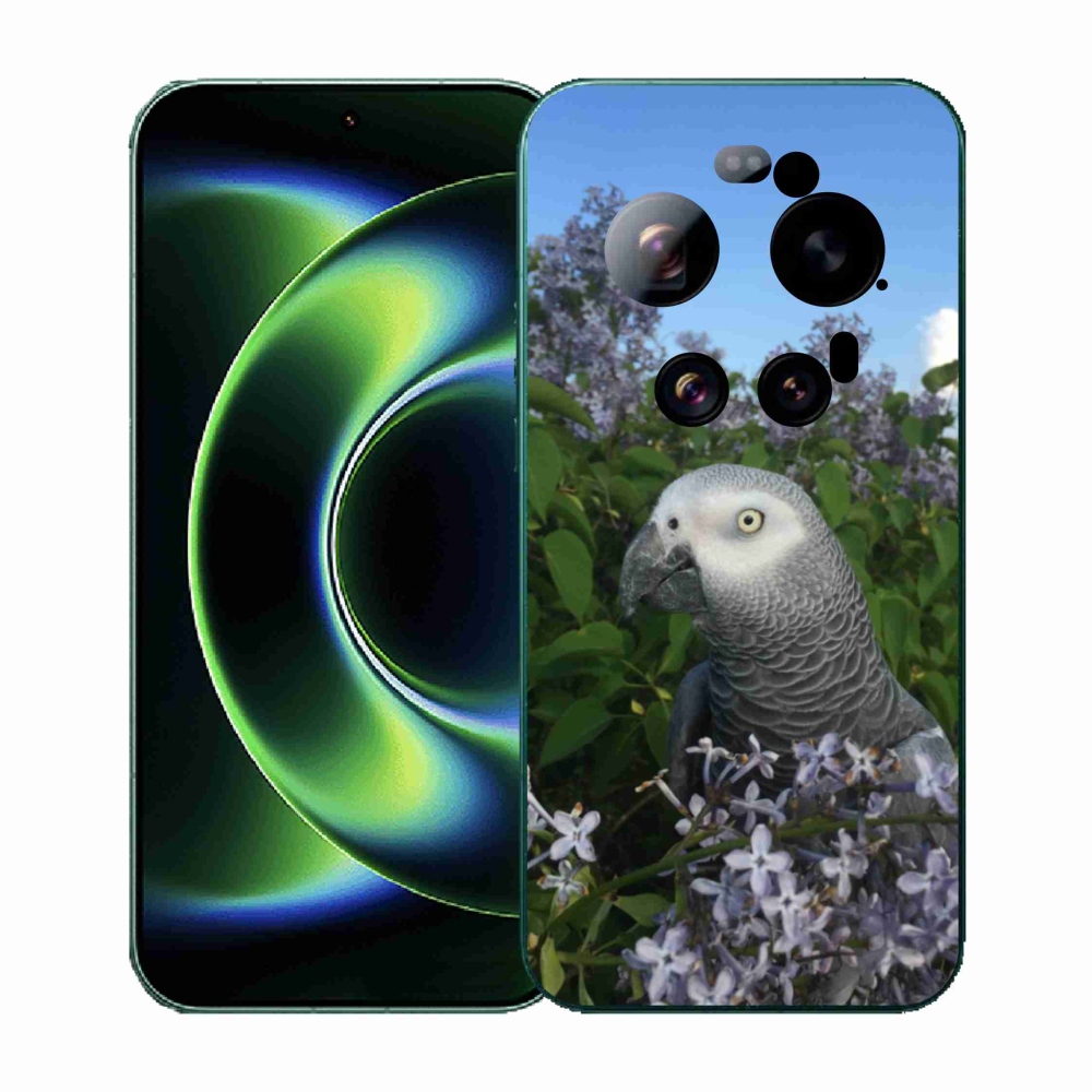 Gél borítás mmCase a Xiaomi 17 Ultra számára - papagáj jacco