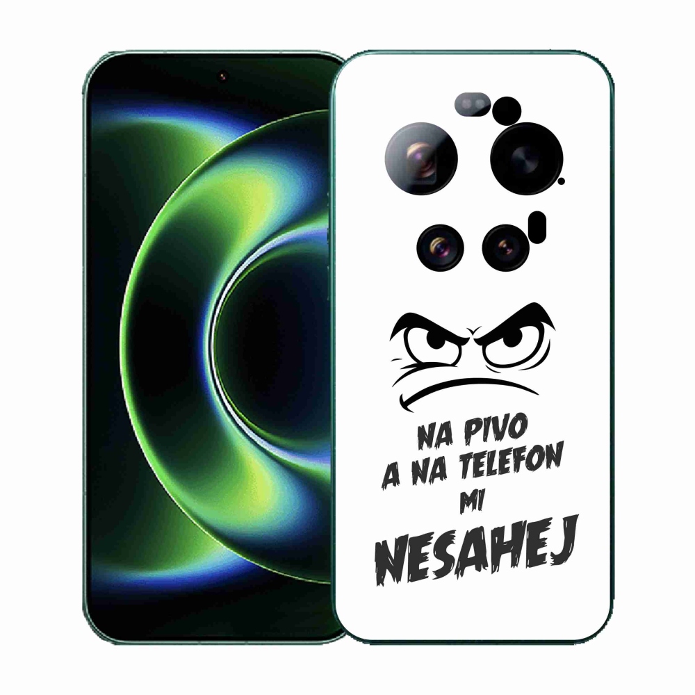 Gél borító mmCase a Xiaomi 17 Ultra - sör motívum 2 fehér háttérrel