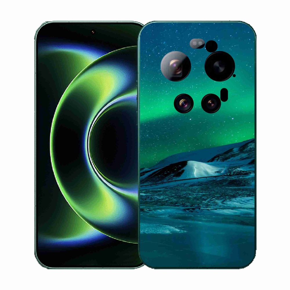 Gél borítás mmCase a Xiaomi 17 Ultra számára - sarki fény