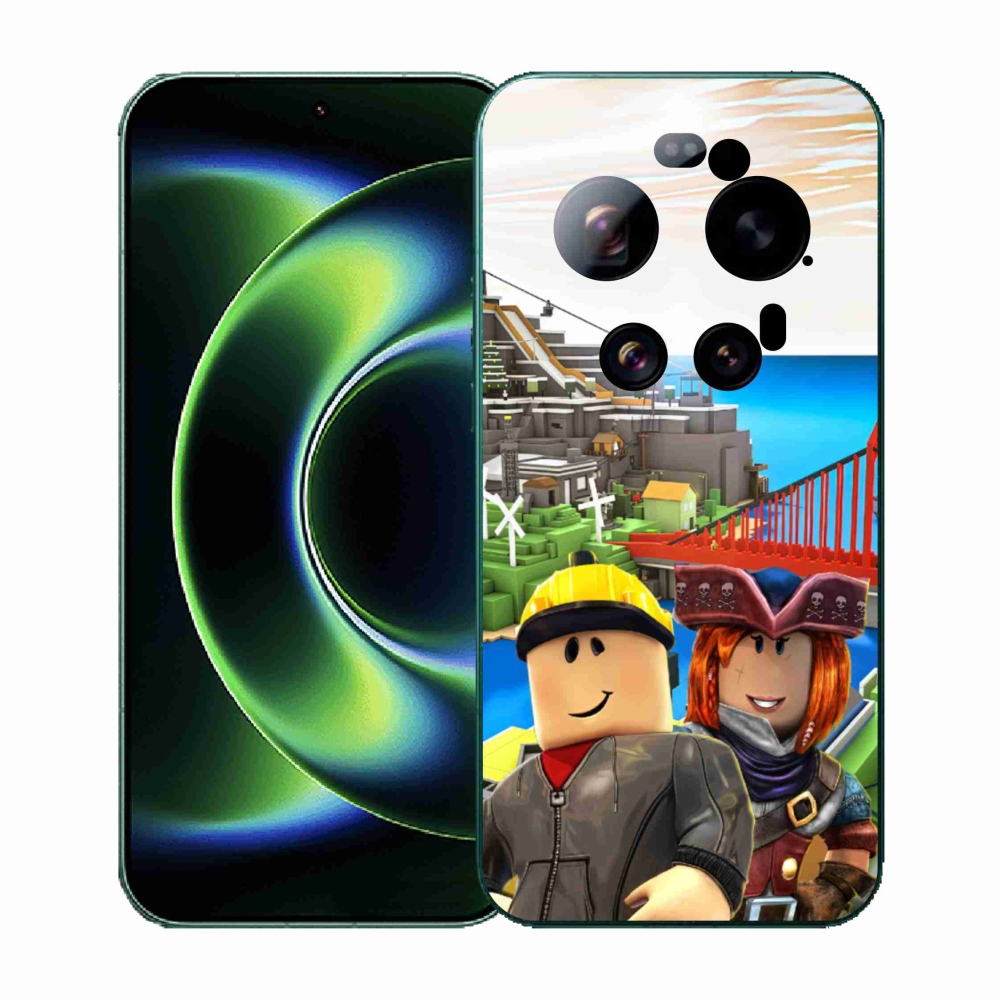 Gél borítás mmCase a Xiaomi 17 Ultra számára - roblox 1