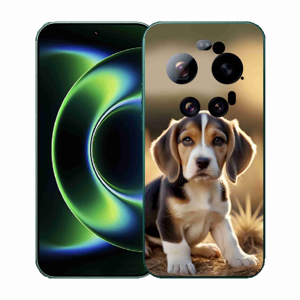 Gél borítás mmCase a Xiaomi 17 Ultra számára - aranyos beagle