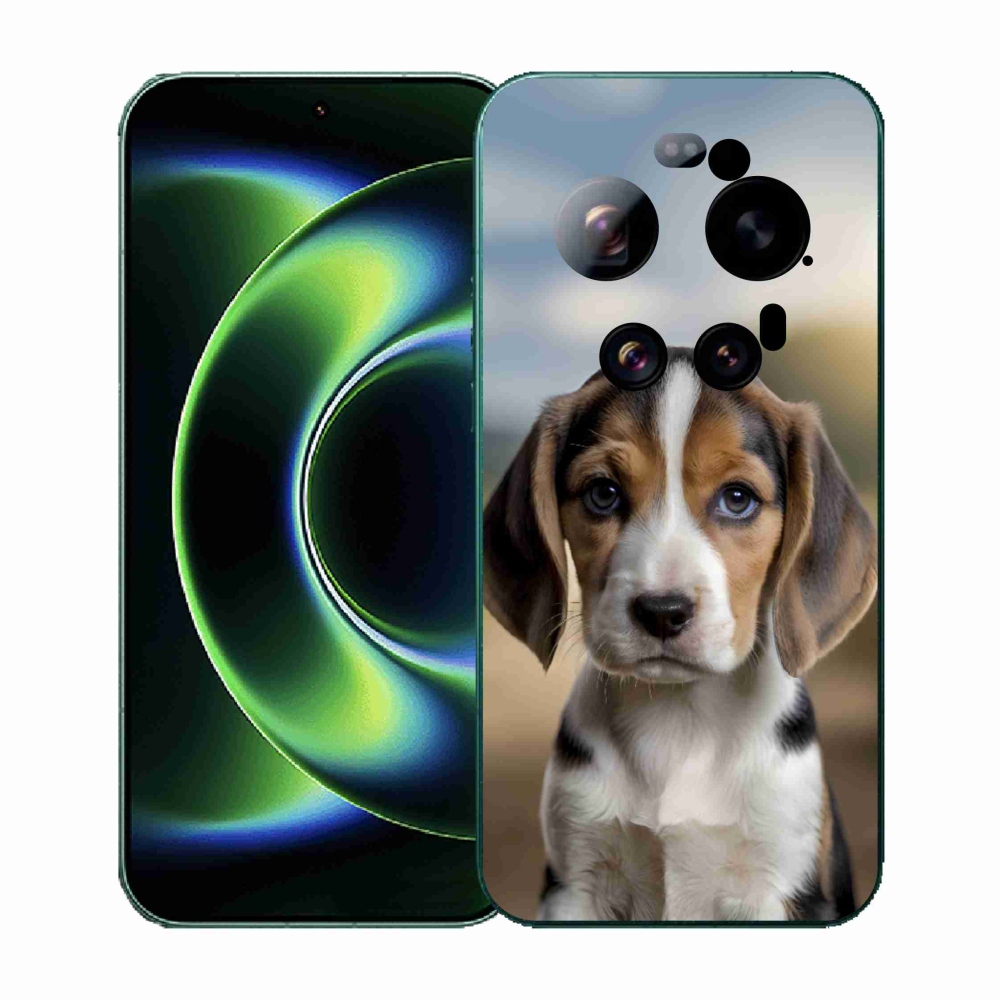 Gél borítás mmCase a Xiaomi 17 Ultra számára - aranyos beagle