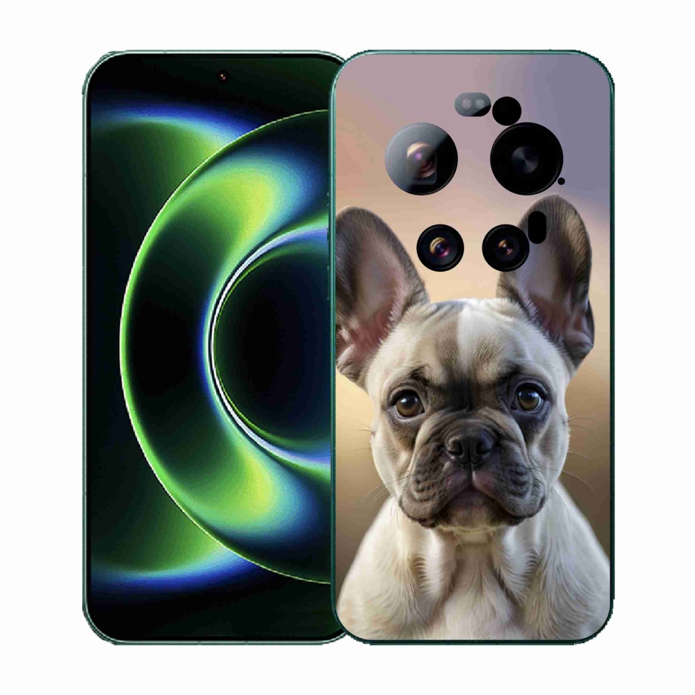 Gél borítás mmCase a Xiaomi 17 Ultra számára - aranyos francia bulldog