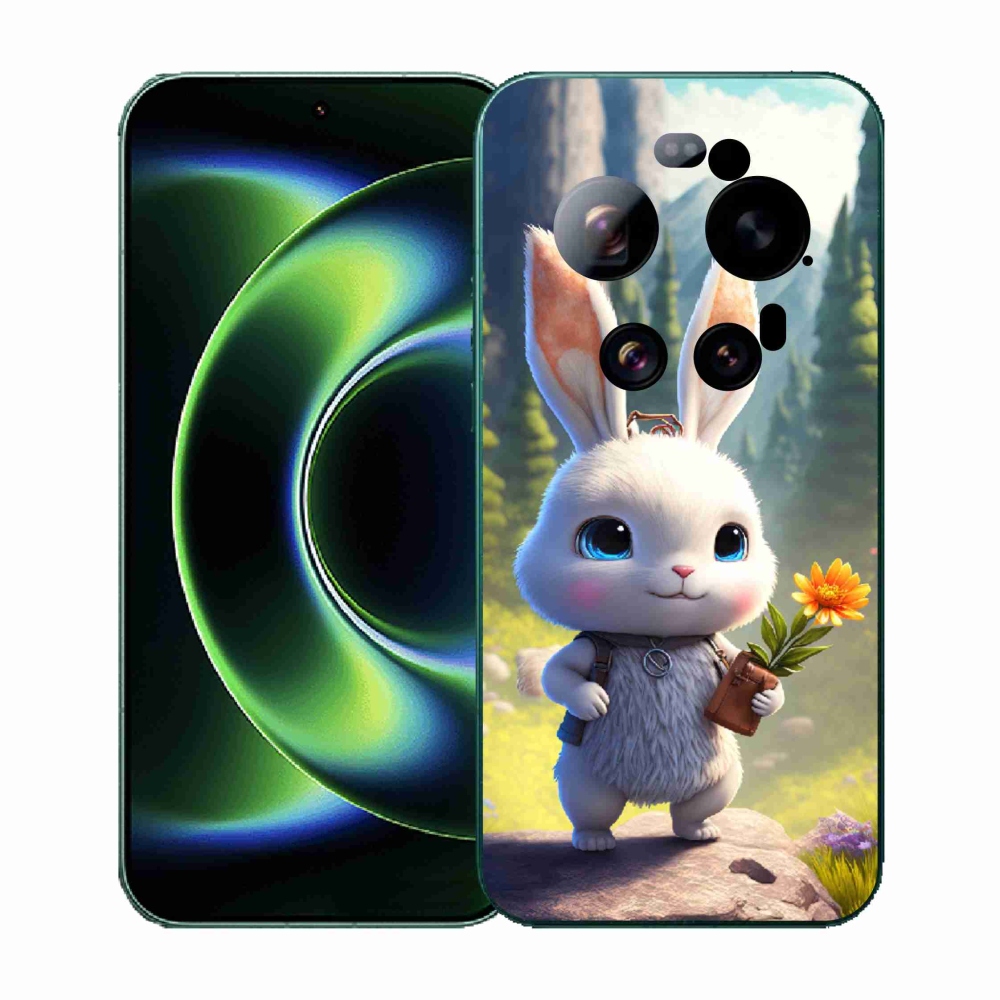 Gél borítás mmCase a Xiaomi 17 Ultra számára - aranyos nyuszi