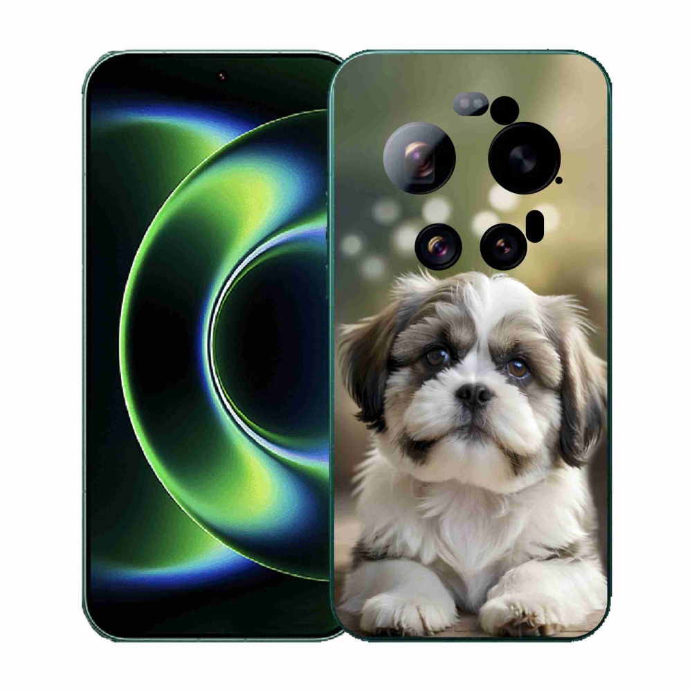Gél borítás mmCase a Xiaomi 17 Ultra számára - aranyos shih-tzu