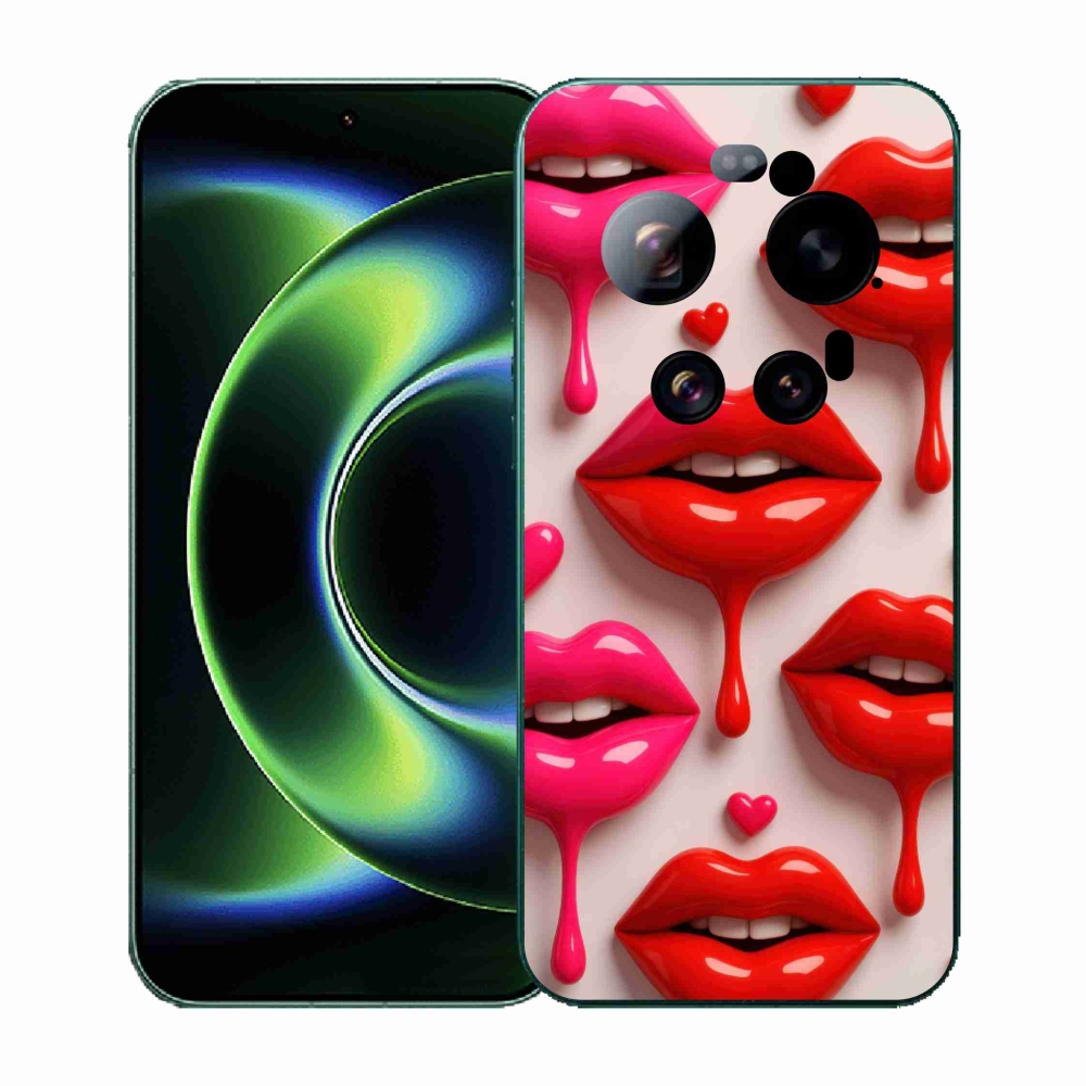 Gél borítás mmCase a Xiaomi 17 Ultra - ajkak 2