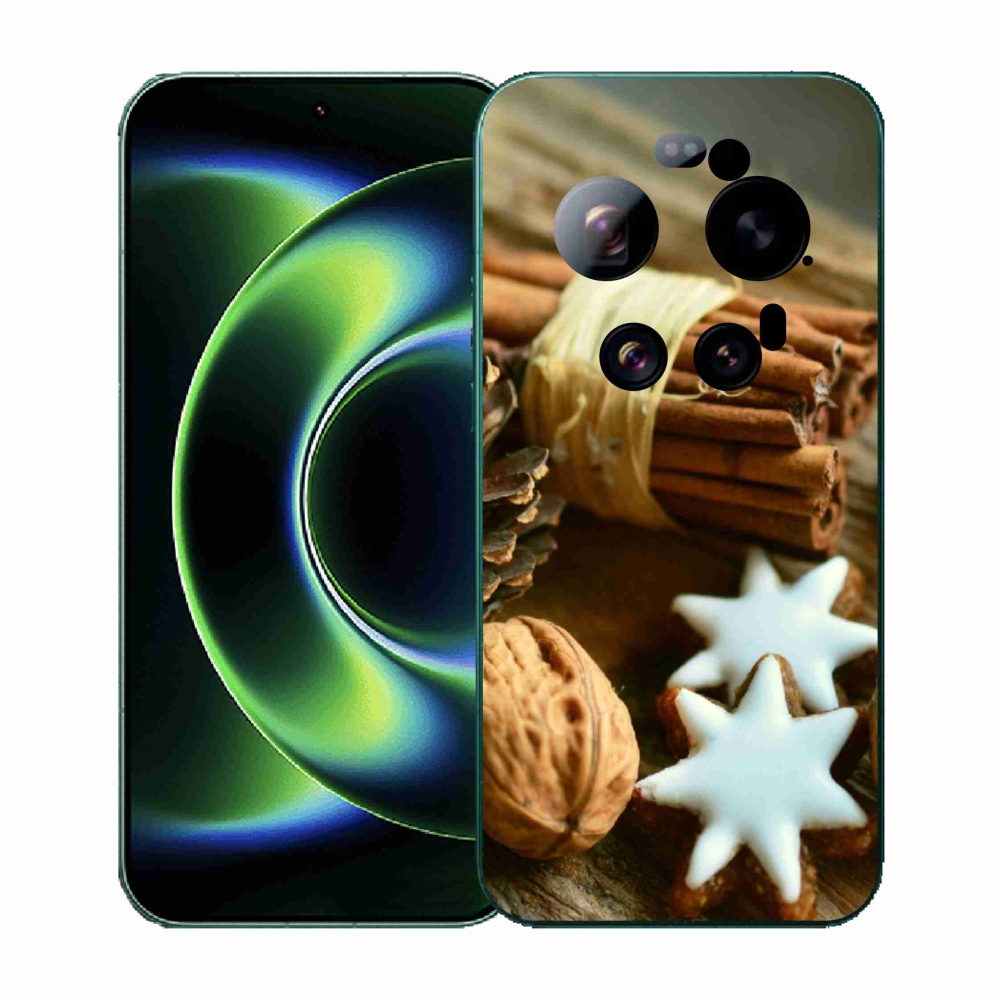 Gél borítás mmCase a Xiaomi 17 Ultra számára - fahéj és mézeskalács