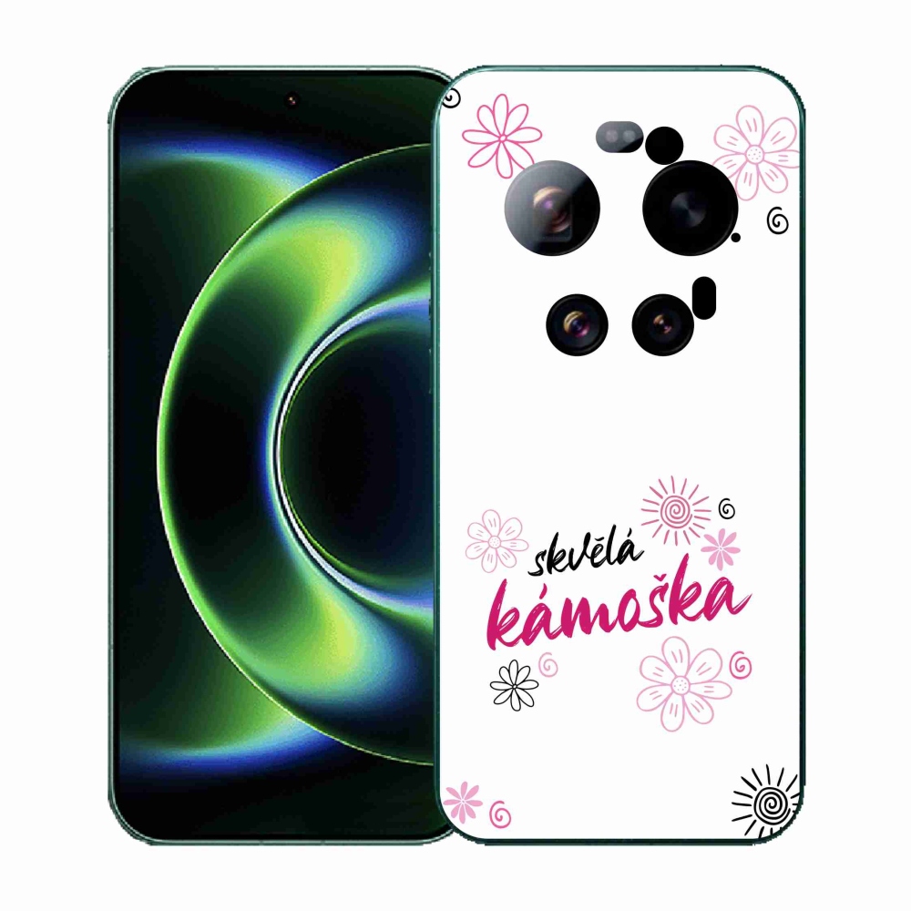 Gél borító mmCase a Xiaomi 17 Ultra - nagyszerű haver fehér háttérrel