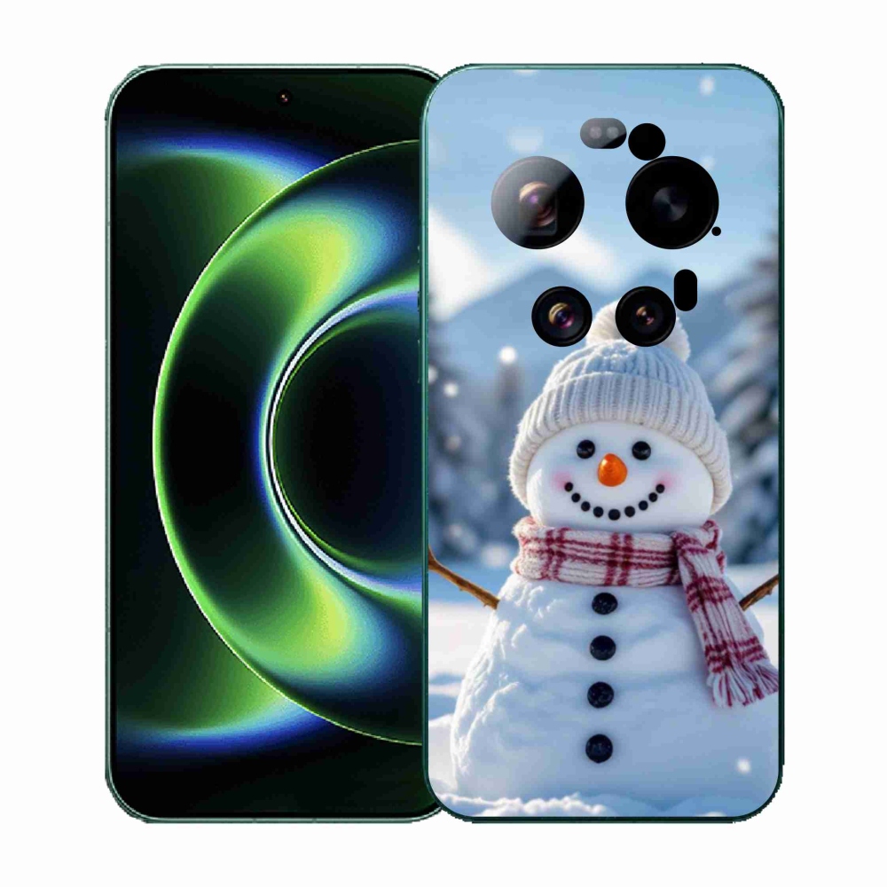 Gél borítás mmCase a Xiaomi 17 Ultra - hóember 3